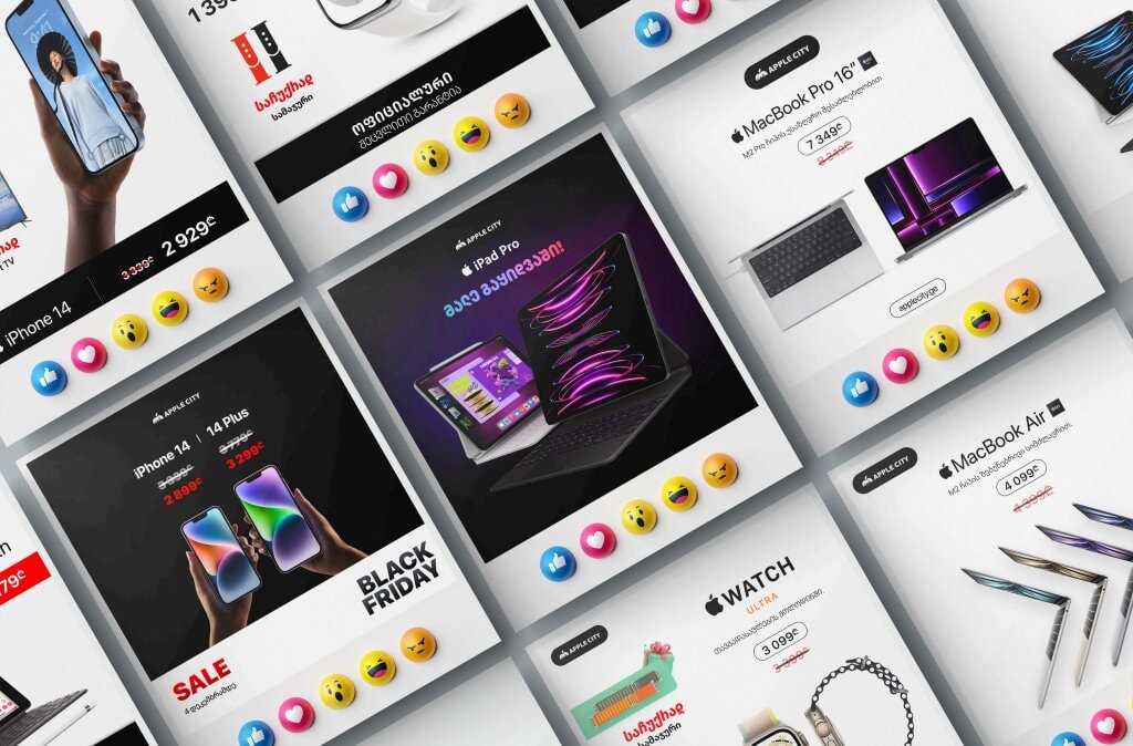 Social Media Posts For Apple City - Xiaomi Georgia